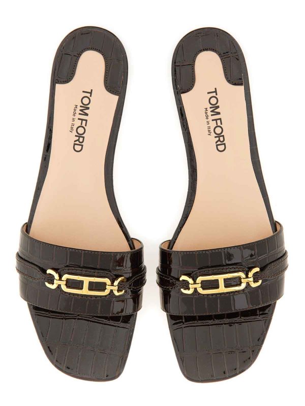 サンダル - ブラウン shop online: TOM FORD