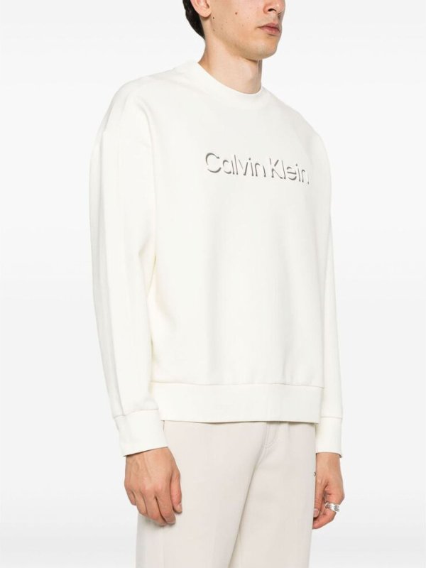 Sudadera - Crema shop online: CALVIN KLEIN