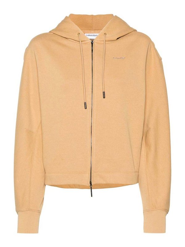 CALVIN KLEIN: Sweatshirts und Pullover - Sweatshirt - Camel