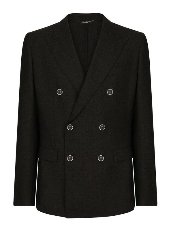 DOLCE & GABBANA: カジュアルジャケット - カジュアルジャケット - グレー