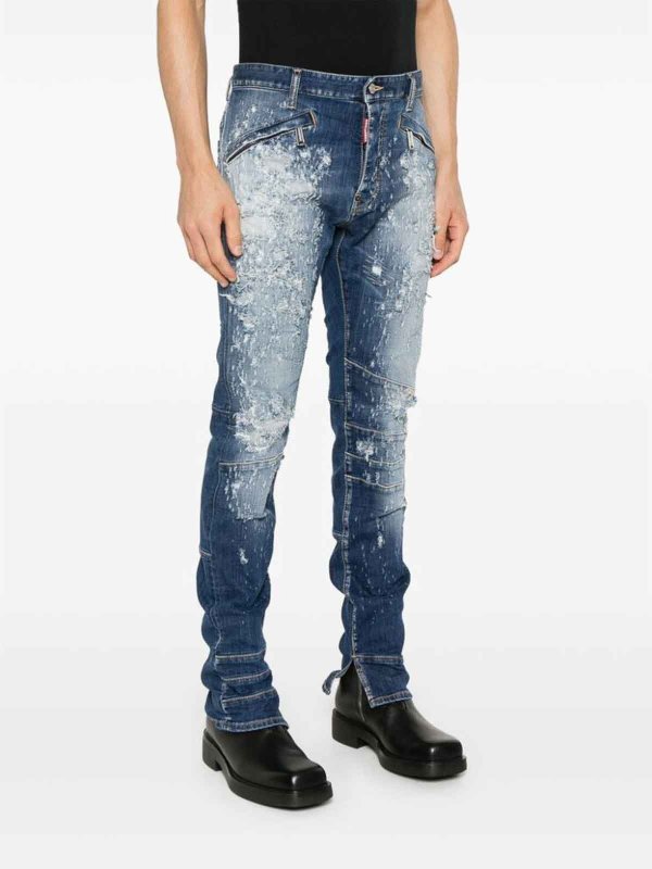 DSQUARED2: straight leg jeans online - Jeans