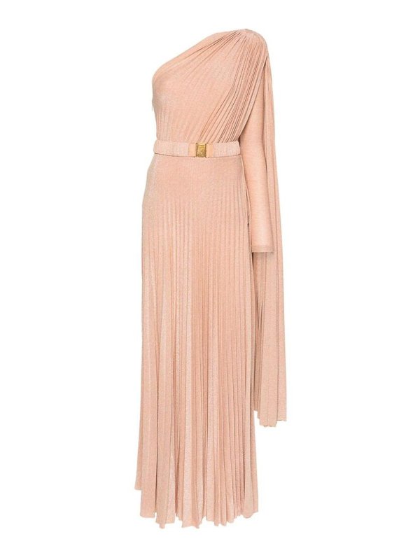 ELISABETTA FRANCHI: マキシドレス - マキシドレス - ピンク