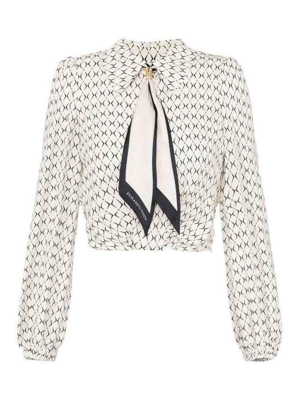 ELISABETTA FRANCHI: Hemden - Hemd - Hellbeige