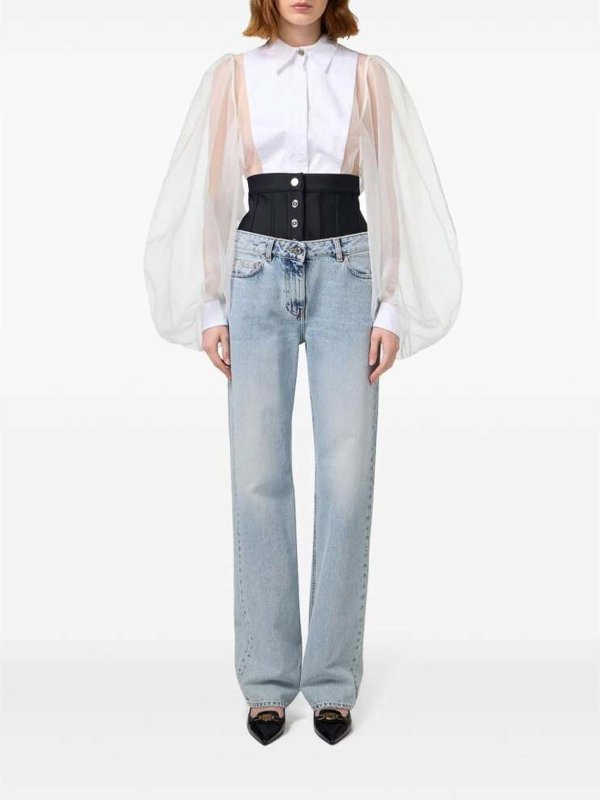 ELISABETTA FRANCHI: jeans dritti, a sigaretta online - Jeans