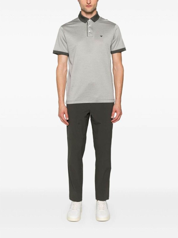 クルーネック - 緑 shop online: EMPORIO ARMANI