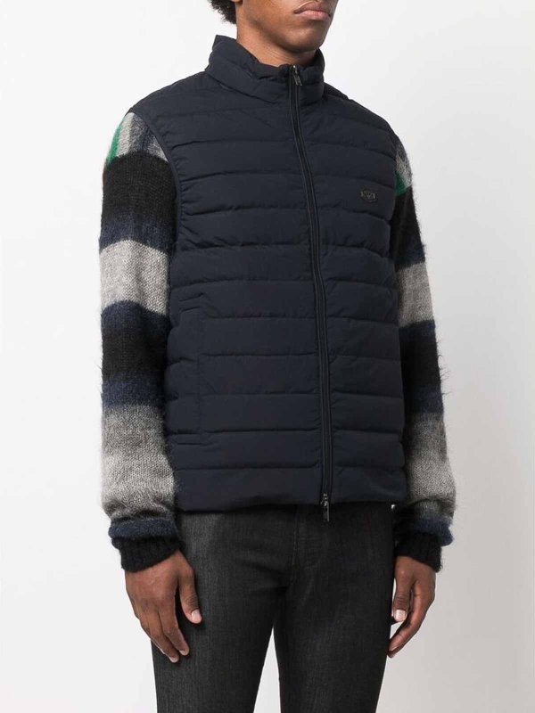 Padded jacket shop online: EMPORIO ARMANI