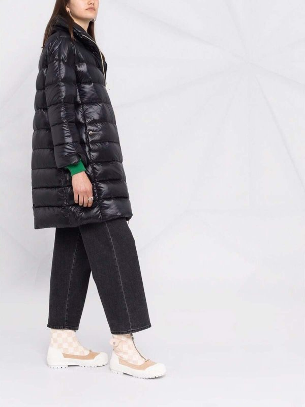 HERNO: Vestes-rembourrees online - Blouson Rembourré - Noir