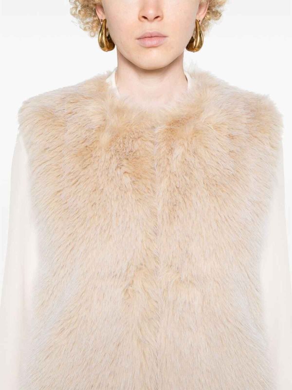 The Best Shops HERNO: ベスト＆チョッキ - ウェストコート/ジレ - ベージュ