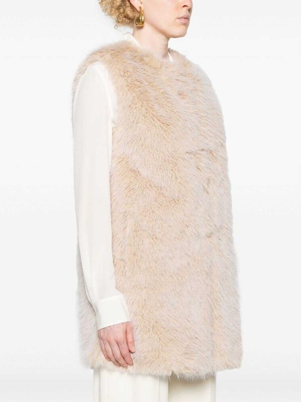 ウェストコート/ジレ - ベージュ shop online: HERNO