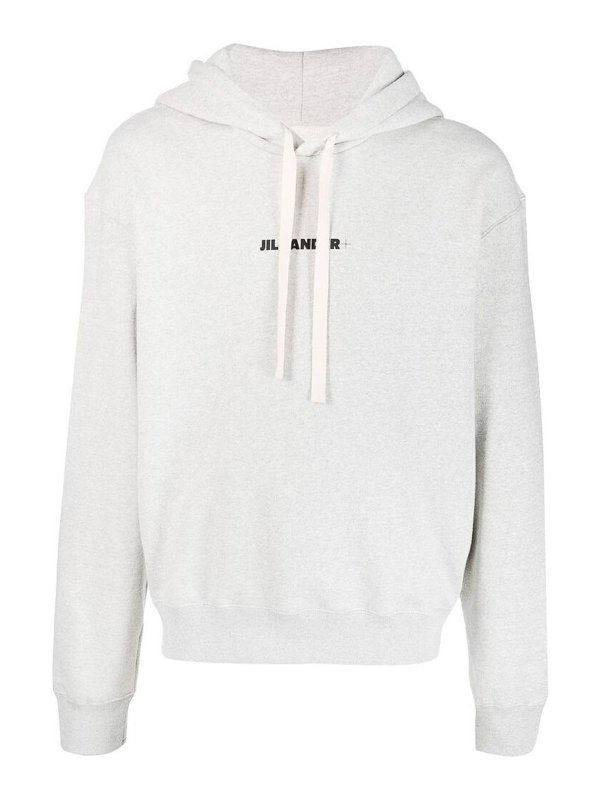 JIL SANDER: Sudaderas y suéteres - Sudadera - Gris