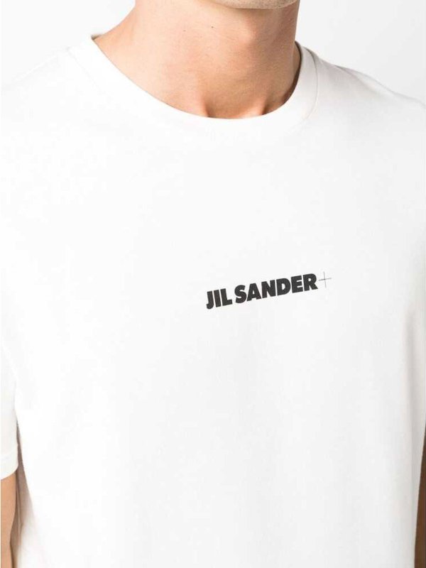 The Best Shops JIL SANDER: T-shirts - T-Shirt - Weiß