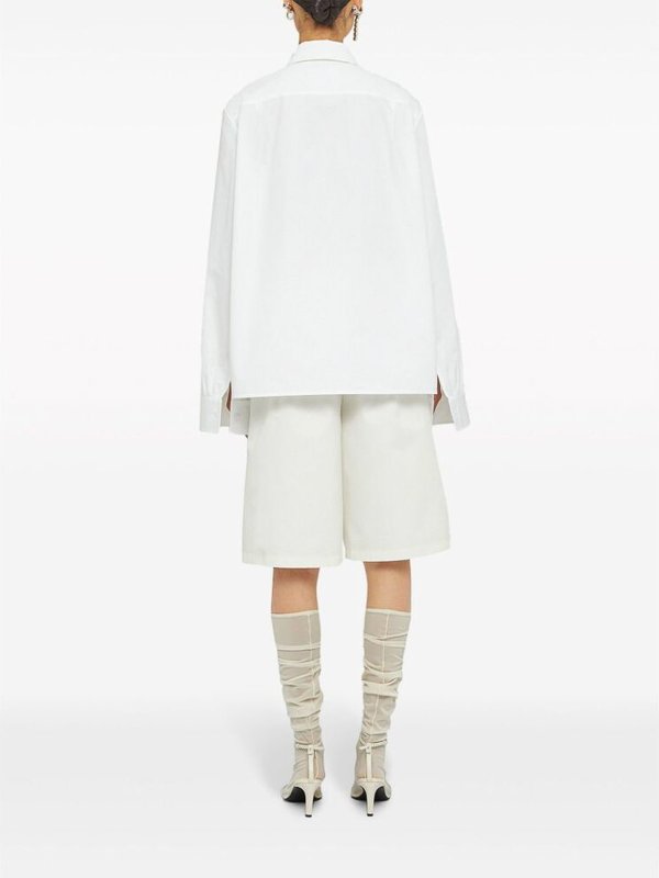 シャツ - 白 shop online: JIL SANDER