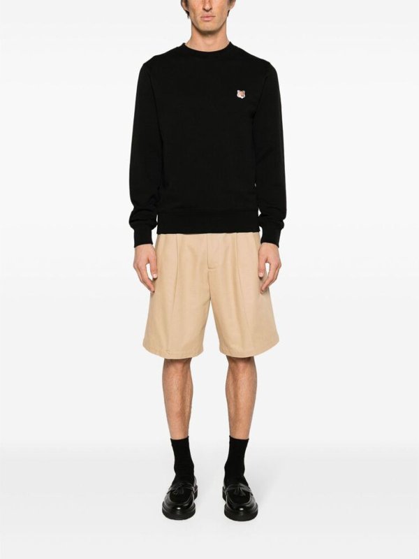 スウェットシャツ/セーター - 黒 shop online: MAISON KITSUNÉ