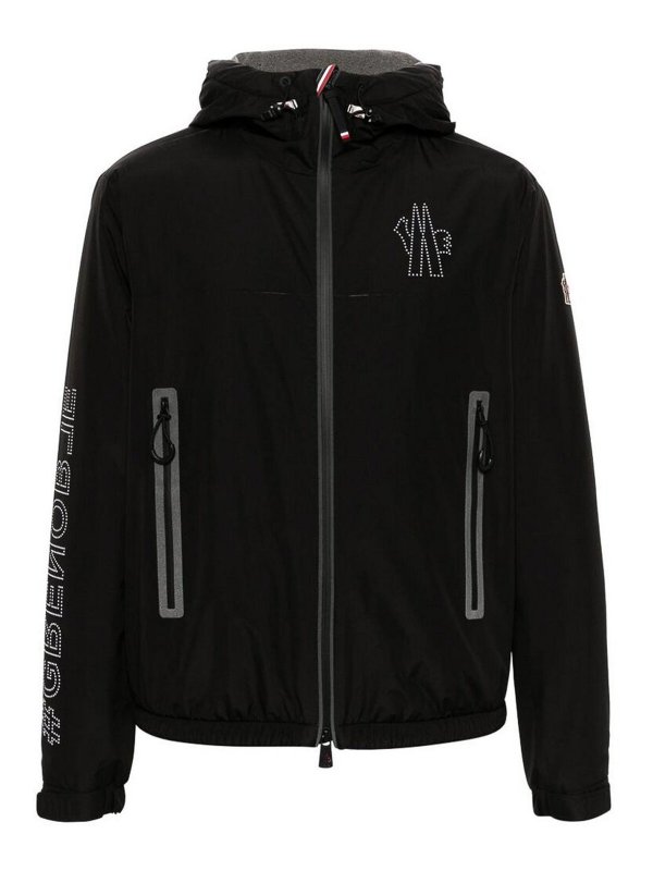 MONCLER GRENOBLE: Abrigos acolchados - Abrigo Alcochado - Negro