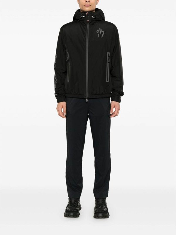 Abrigo Alcochado - Negro shop online: MONCLER GRENOBLE