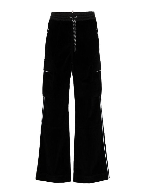 MONCLER GRENOBLE: Jeans Rectos - Vaqueros Rectos - Negro