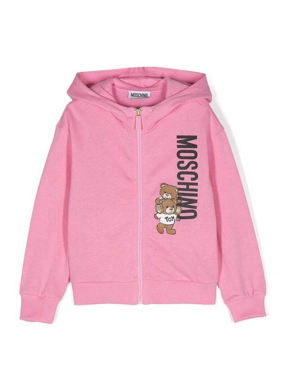 MOSCHINO: Sweatshirts und Pullover - Sweatshirt - Nude
