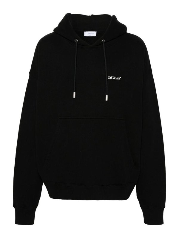 OFF-WHITE: スウェット＆セーター - スウェットシャツ/セーター - 黒