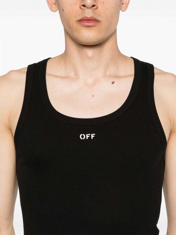 The Best Shops OFF-WHITE: Tシャツ - Tシャツ - 黒