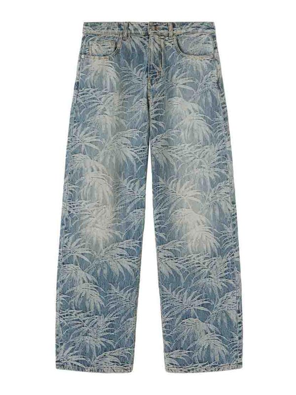Palm Angels: straight leg jeans - Jeans