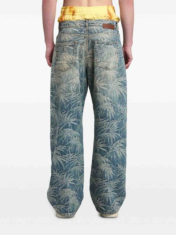The Best Shops Palm Angels: straight leg jeans - Jeans