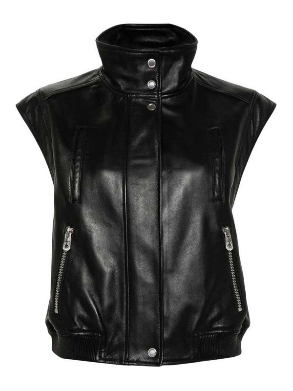Pinko: leather jacket - Leather jacket