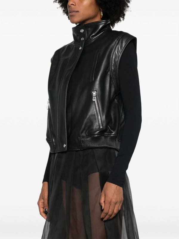 Pinko: leather jacket online - Leather jacket