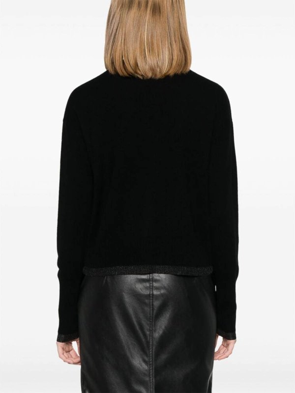 Pinko: クルーネック online - クルーネック - 黒