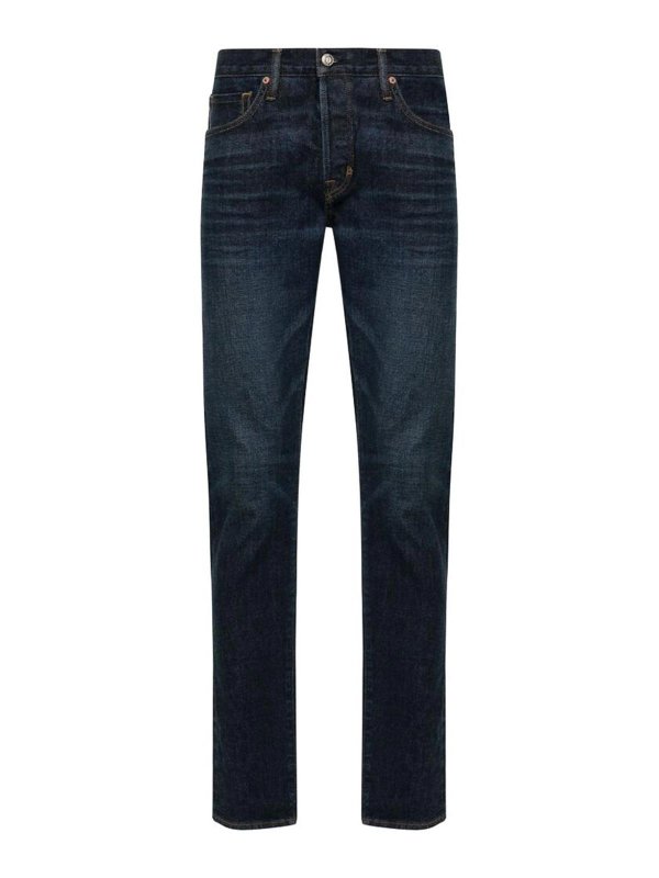 TOM FORD: jeans dritti, a sigaretta - Jeans
