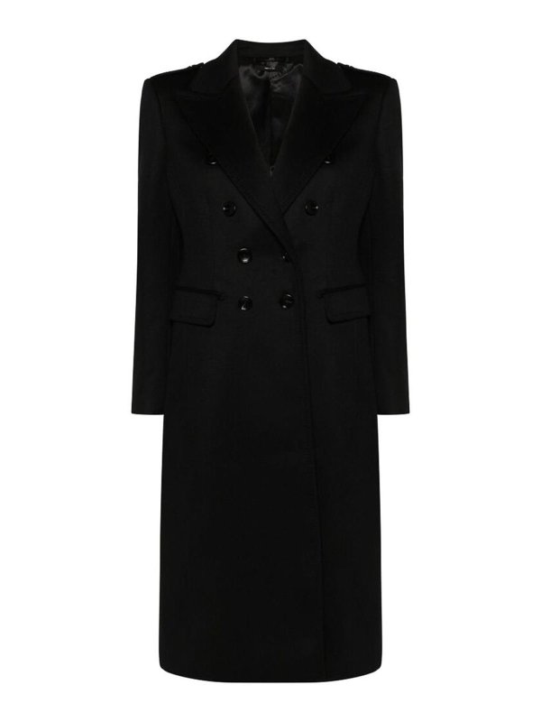 TOM FORD: Manteaux courts - Manteau Court - Noir