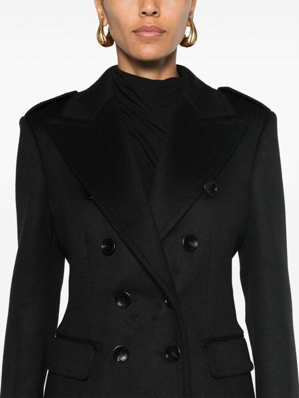 TOM FORD: Manteaux courts online - Manteau Court - Noir