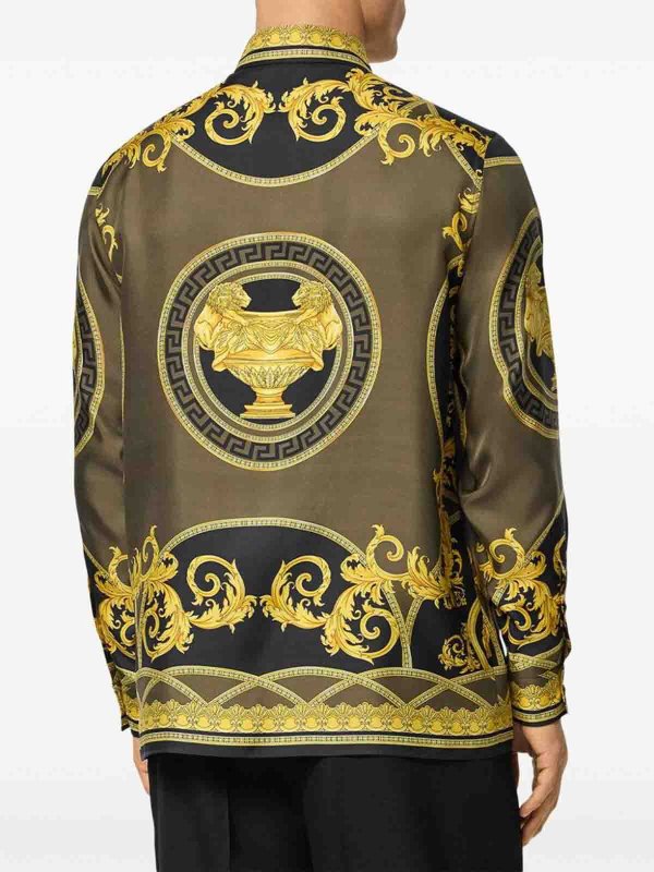 The Best Shops VERSACE: Chemises - Chemise - Noir