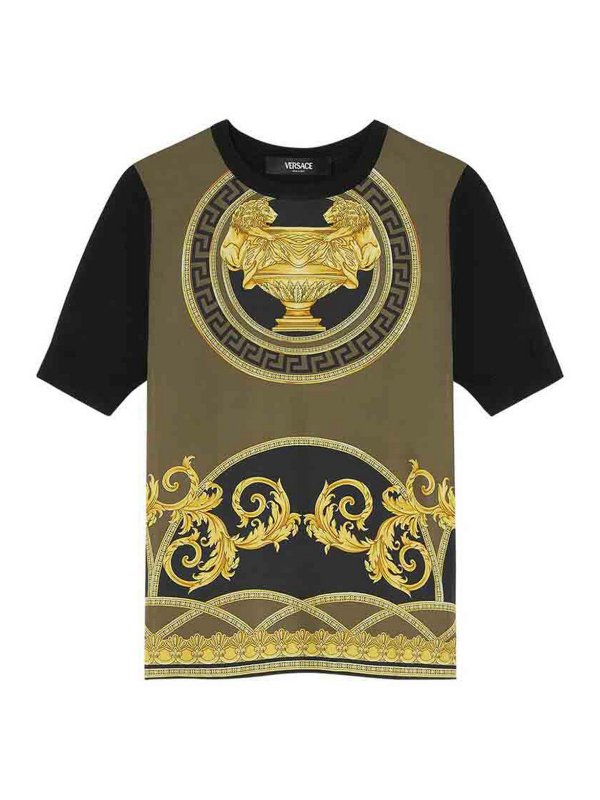 VERSACE: maglia collo rotondo - Maglione