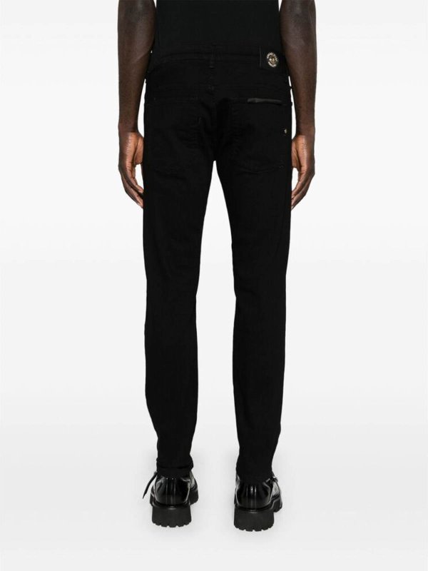 カジュアルパンツ - 黒 shop online: Versace Jeans Couture