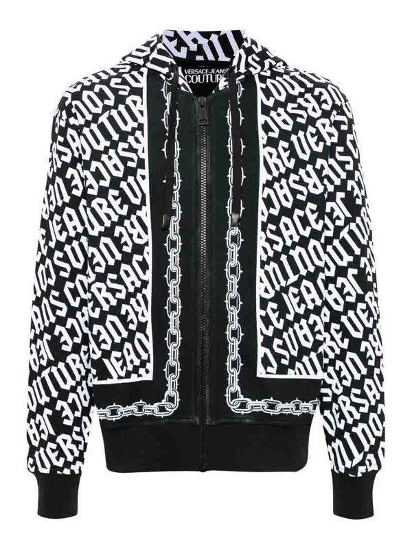 Versace Jeans Couture: スウェット＆セーター - スウェットシャツ/セーター - 黒