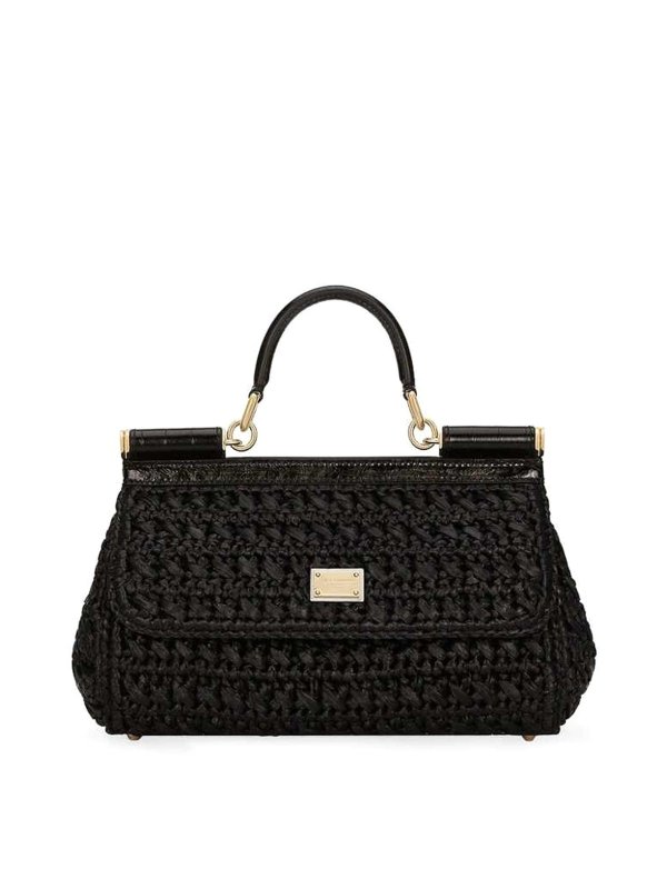 DOLCE & GABBANA: ショルダーバッグ - ショルダーバッグ - 黒