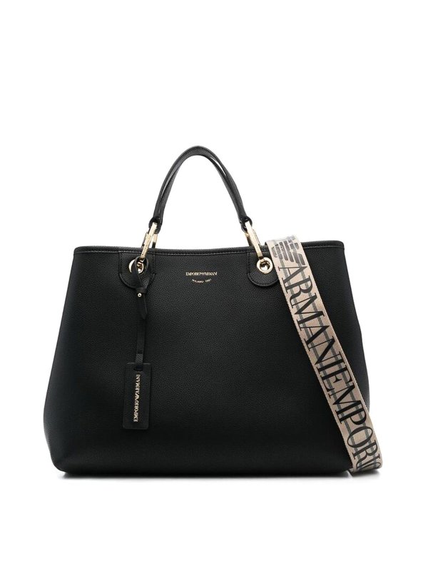 EMPORIO ARMANI: ショルダーバッグ - ショルダーバッグ - 黒