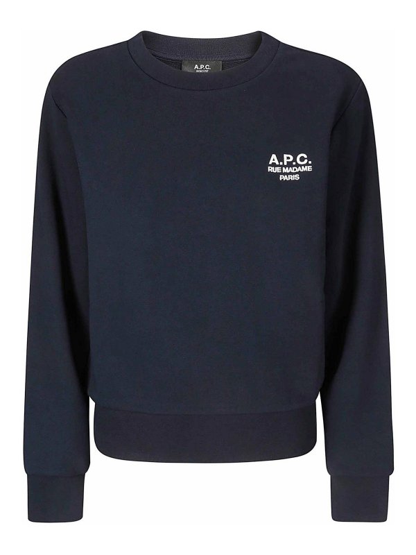 A.P.C.: Sweatshirts & Sweaters - Sweat Boxy Rue Madame
