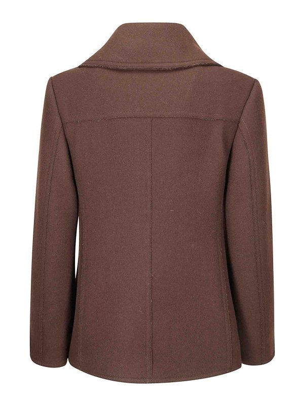 Acne Studios: giacche casual online - Giacca con bottoni