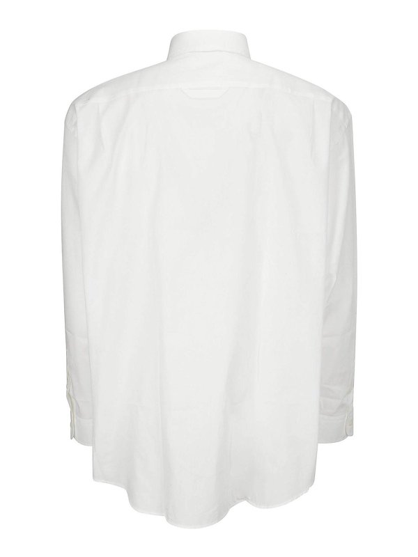 Acne Studios: shirts online - Poplin texture shirt