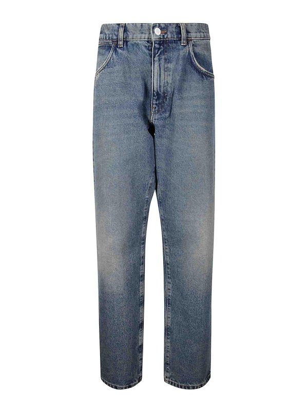 AMISH: ブーツカットジーンズ - ブーツカットジーンズ - ダークウォッシュ