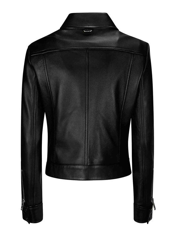 Courreges: レザージャケット online - レザージャケット - 黒