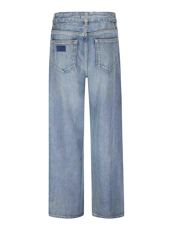 GANNI: ブーツカットジーンズ online - ブーツカットジーンズ - ブルー