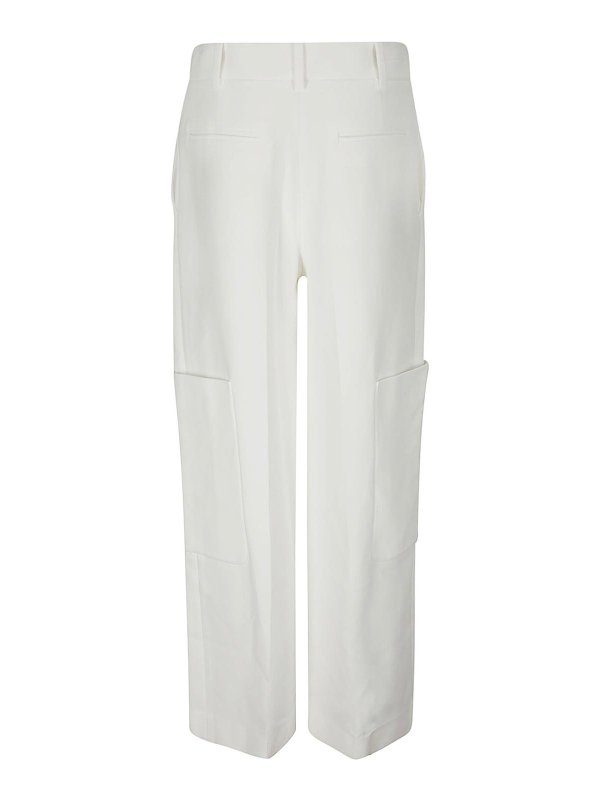 KHAITE: Pantalons casual online - Pantalons Décontractés - Blanc