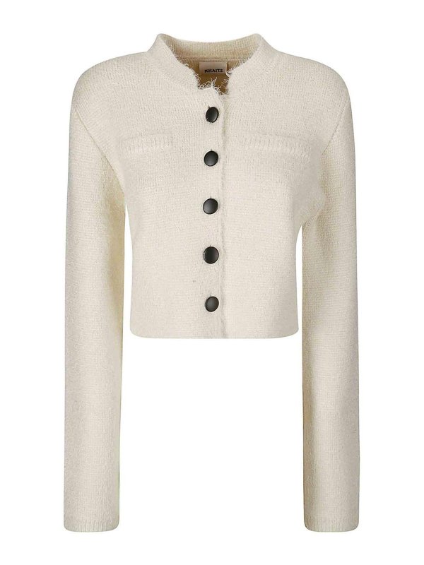 KHAITE: Casualjacken - Casualjacke - Creme