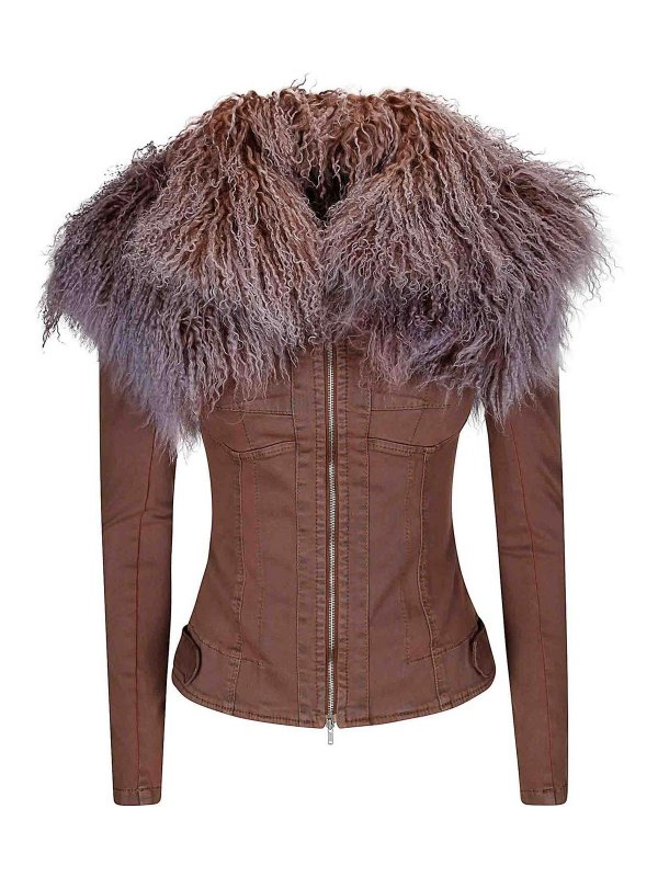 KNWLS: カジュアルジャケット - カジュアルジャケット - ブラウン