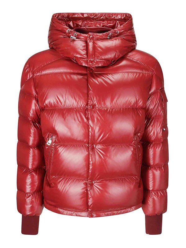 MONCLER: Bomberjacken - Bomberjacke - Rot