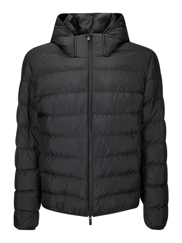 MONCLER: カジュアルジャケット - カジュアルジャケット - 黒