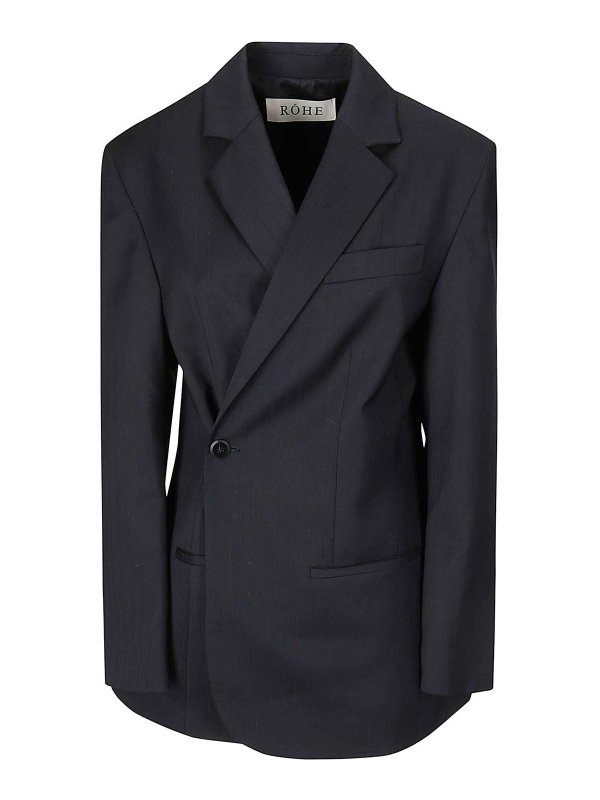 ROHE: Blazer - Blazer - Schwarz