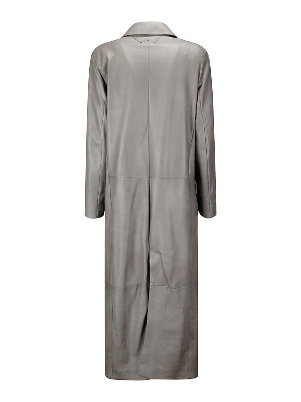 SALVATORE SANTORO: トレンチコート online - トレンチコート - グレー